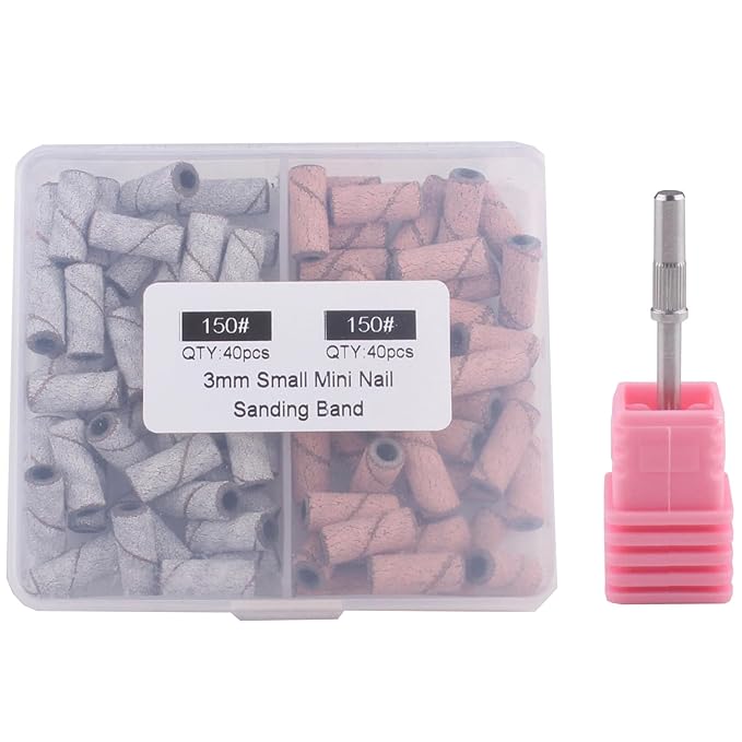 Mzcmsl nail sanding bands150 grit