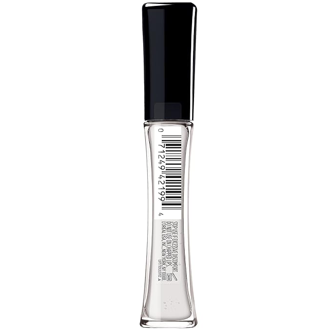 L'Oreal Paris Infallible Pro Gloss Plump Lip Gloss with Hyaluronic Acid, Long Lasting Plumping Shine, Lips Look Instantly Fuller and More Plump, Mirror, 0.21 fl. oz.
