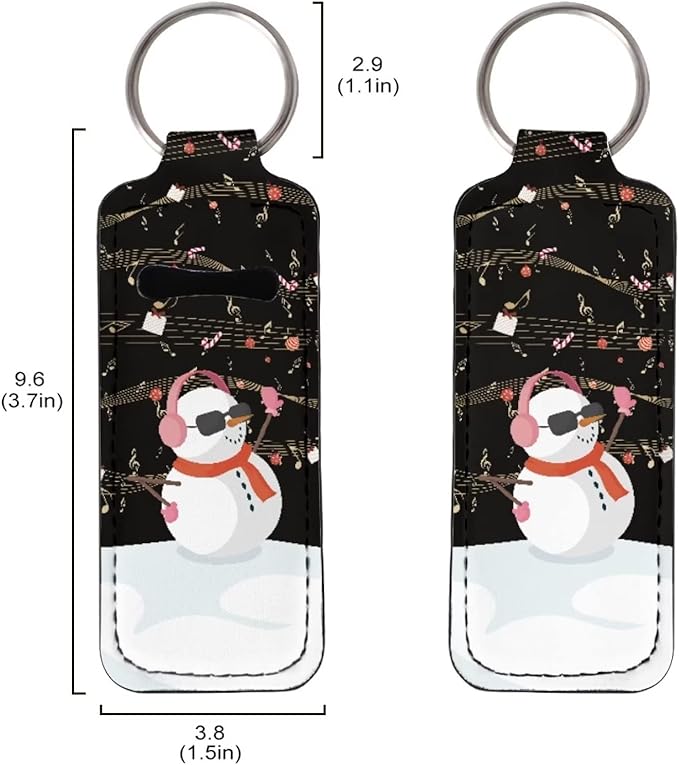 Cool Snowman Funny Print Women Chapstick