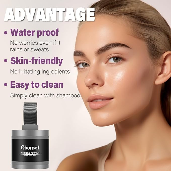 Hairline Powder Instantly Conceals Hair