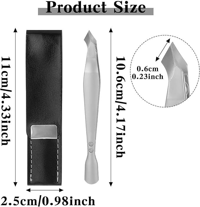 Cuticle nipper with pusher,2-in-1 cuticle