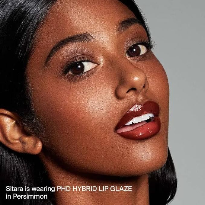 PHD HYBRIDLIP GLAZE - Persimmon (Reddish Brown) & ENTEL Aloe vera Sheet Masque (BONUS)