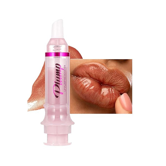 Lip Plumping Lip Gloss, High-Shine & Volumizing Lip Plumping Lip Glass Mirror Lip Glaze Lip Makeup, Long-lasting moisturizing Plump & Pout Lip Lip Gloss for Women (#05)