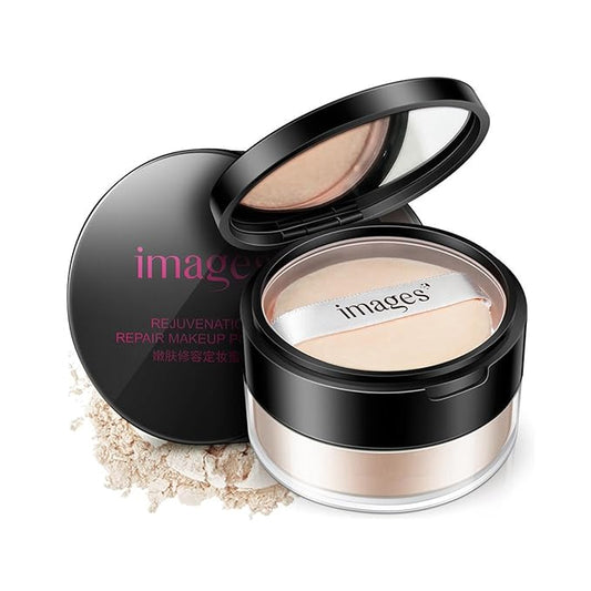Loose Face Powder, Oil Control Minimizes Pores and , (Ivory) 15g