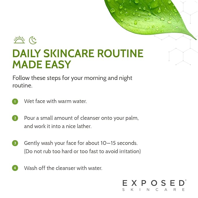 Exposed Skin Care Acne Facial Cleanser Clarifying