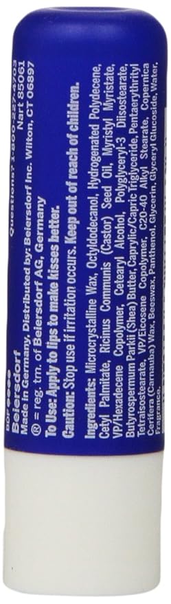 NIVEA A Kiss of Moisture Essential Lip Care, 0.17 Oz