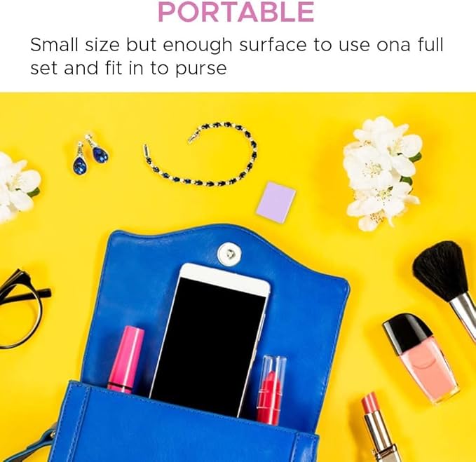 Karlash nail mini purple buffer