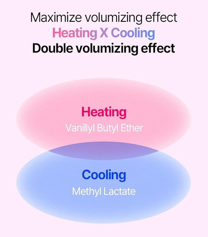 COSNORI Water-full Lip Plumper - Lip volumizing effect, Plump & moist texture, Hydrated lips, Vegan (Strong 03 Purity Coral)