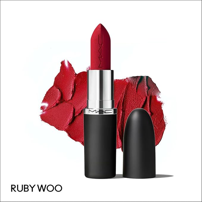 MAC Macximal Silky Matte - Ruby Woo for Women - 0.11 oz Lipstick