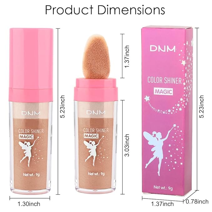 evpct 1Pcs Glitter Highlighter Powder Stick Make up mujer 03