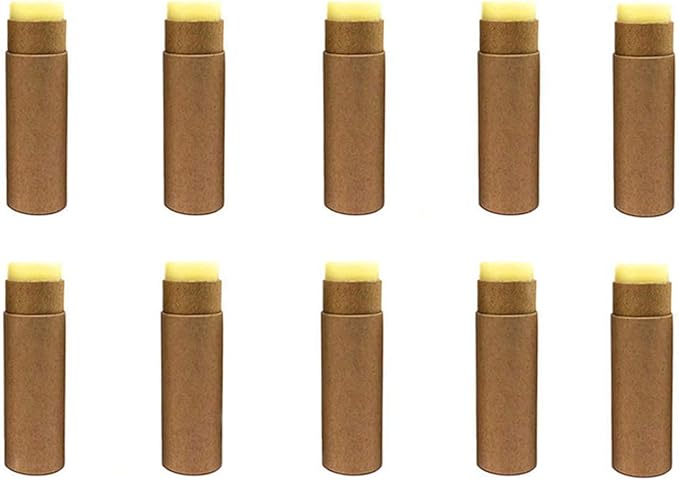 10 Pcs 1oz Cardboard Lip Balm Lotion