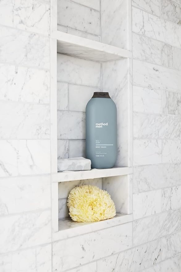 Method Men Body Wash, Juniper + Sage, Paraben and Phthalate Free, 18 fl oz (Pack of 1)