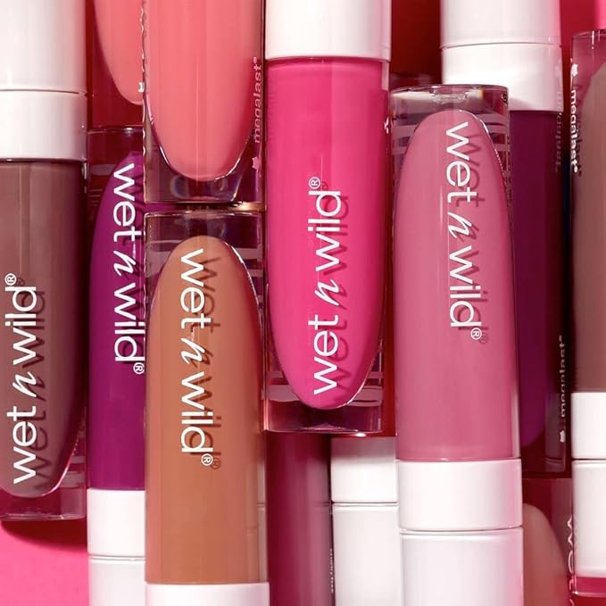 wet n wild Mega Last Catsuit High-Shine Liquid Lipstick Pink Taffy Tantrum