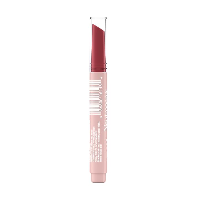 Neutrogena High Shine Glossy Lip with Maracuja Oil + Vitamins & Antioxidant Vitamin E, Nourishing Glossy Lip, Non-Retractable, Pigmented For Buildable Color, Sweet Raspberry, 0.07 oz