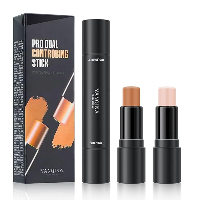 2023 Upgrade Contour Stick, 2 Colors Double-end Contour Stick,