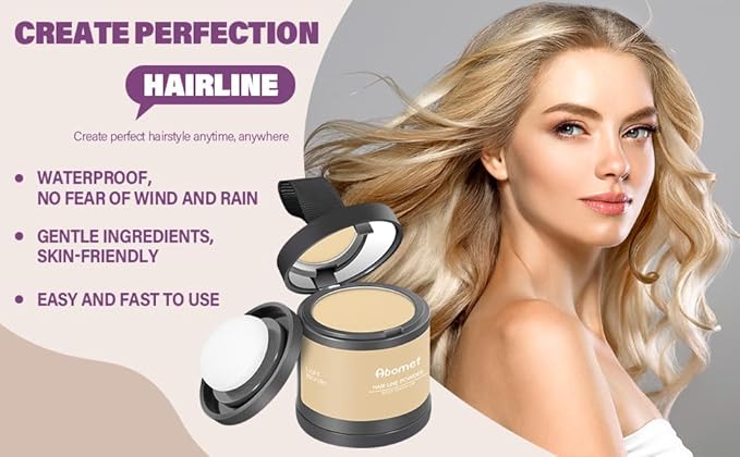 Hairline Powder Instantly Conceals Hair