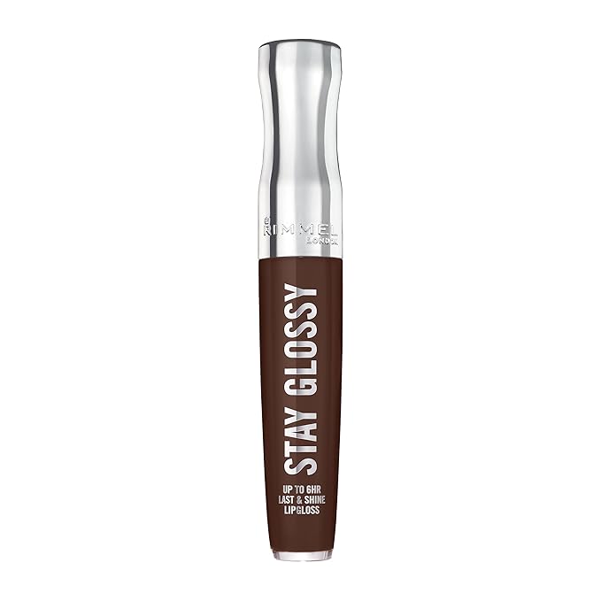 Rimmel London Stay Glossy, 435 Cocoa Kiss, Lip 18oz