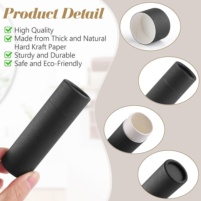 10 Pcs 25g Paperboard Lip Balm