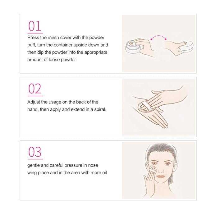 Sonew Makeup Finish Loose Powder, Oil Control ing - (07#) 15g