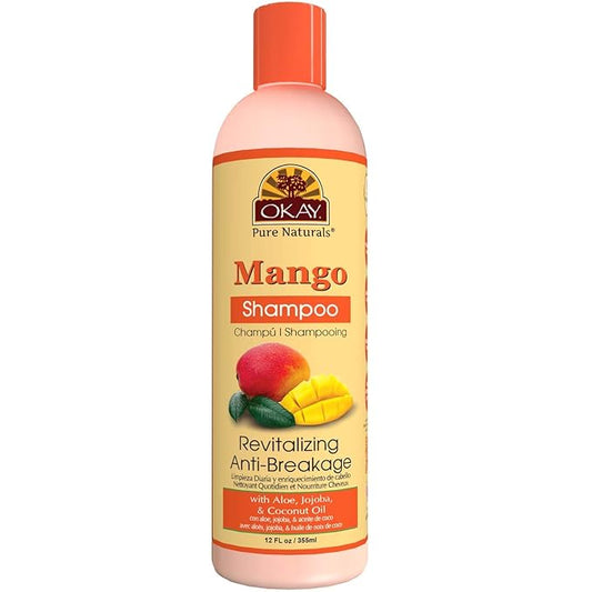 OKAY MANGO REVITALIZING ANTI BREAKAGE SHAMPOO 12oz / 355ml