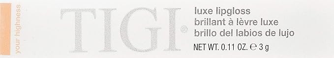 TIGI Cosmetics Luxe Lip-Gloss, Your Highness, 0.11 Ounce TIGI