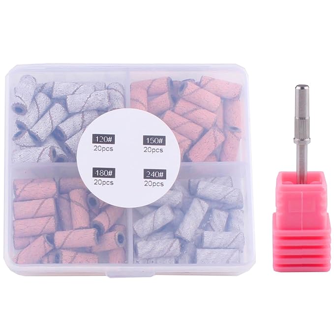 MZCMSL 80pcs Small Sanding Bands