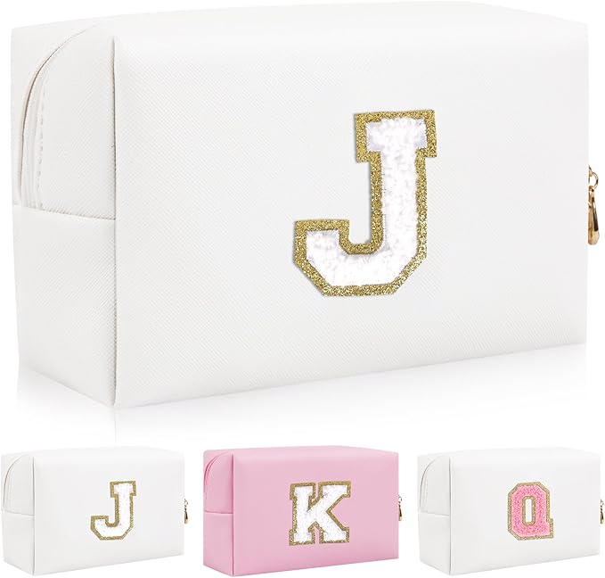 Personalized initial letter patch makeup