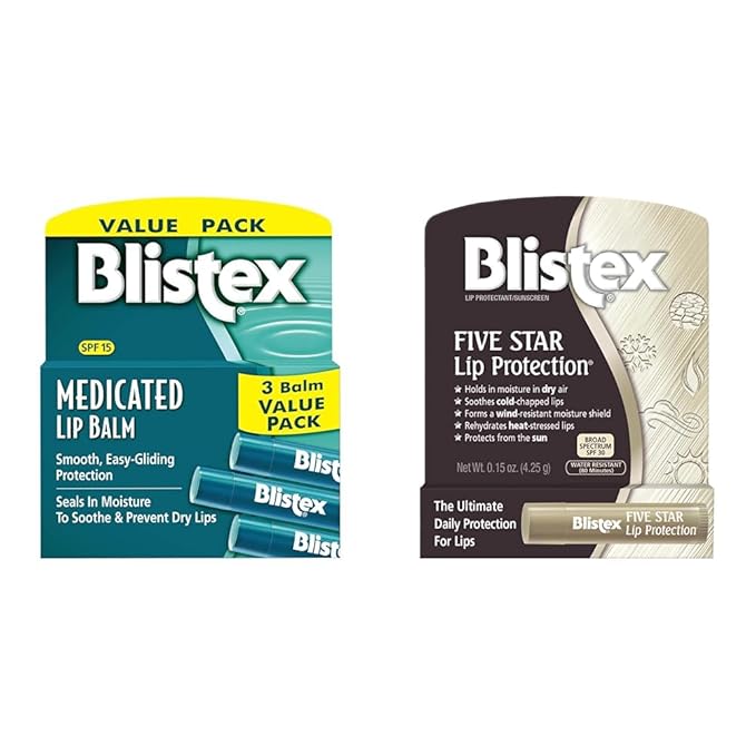 Blistex Medicated Lip Balm, 0.15 Ounce,