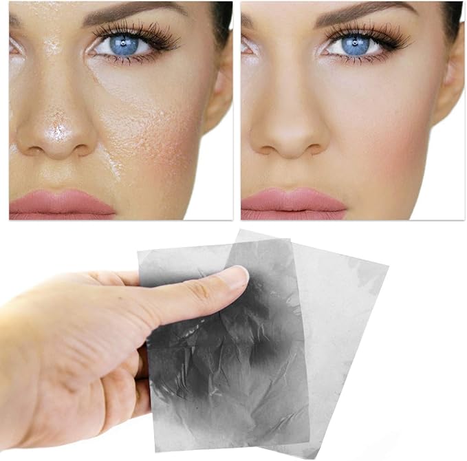 Oil Blotting Sheets for Face Natural Bamboo Charcoal