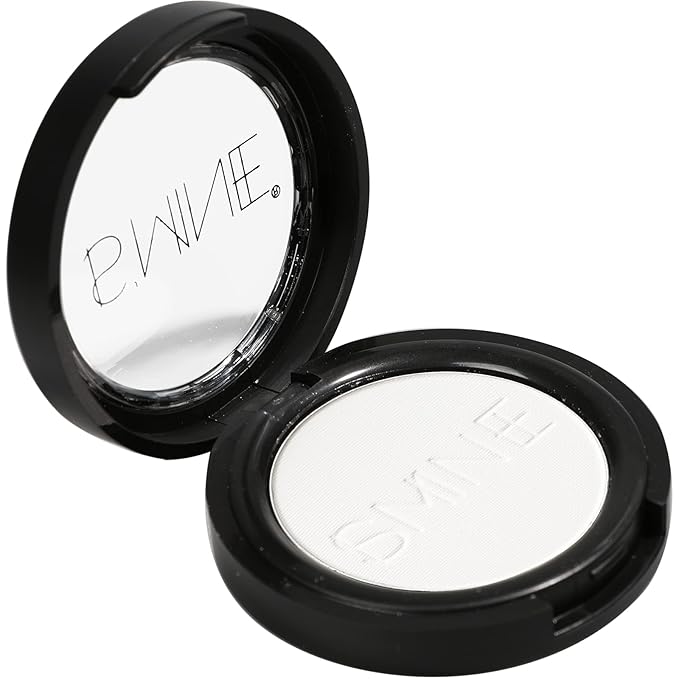 IS'MINE Single White Matte Eyeshadow Powder Palette High Pigment, Longwear, Intense Color Best White Eyeshadow