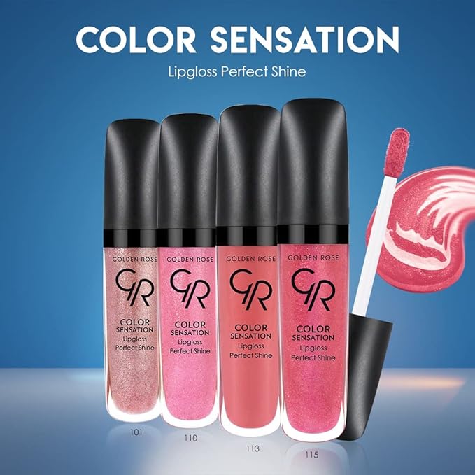 Golden Rose Cosmetics Lipgloss Color Sensation Light & Non-Sticky Gloss (NO:104)
