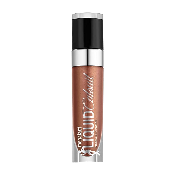 Wet n Wild Megalast Liquid Catsuit Metallic Lipstick, Satin Sheets, 0.21 Ounce, 938A