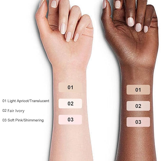 Setting Powder Lightweight Loose Powder Finishing Powder Long-Lasting Ivory)-2 Boxes