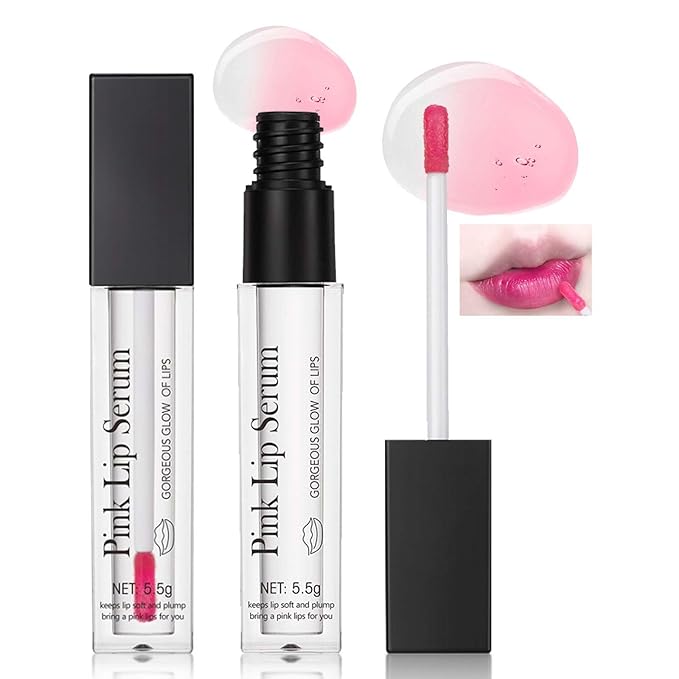 Color Changing Lip Glow Oil,Boss Up Glitter Lip Changing