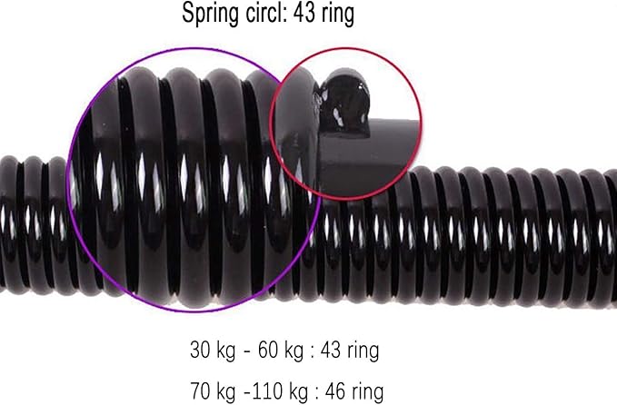 HAOYING 20kg-130kg Dual Spring Power Twister Bar