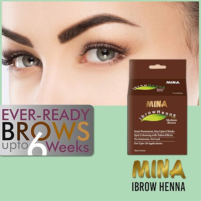 Mina ibrow Hair Color Medium