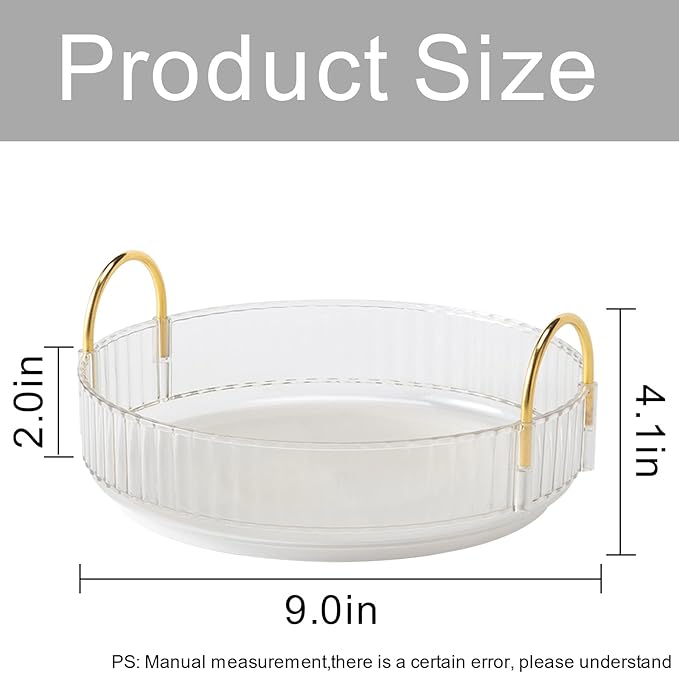 360? rotating makeup organizer, bathroom