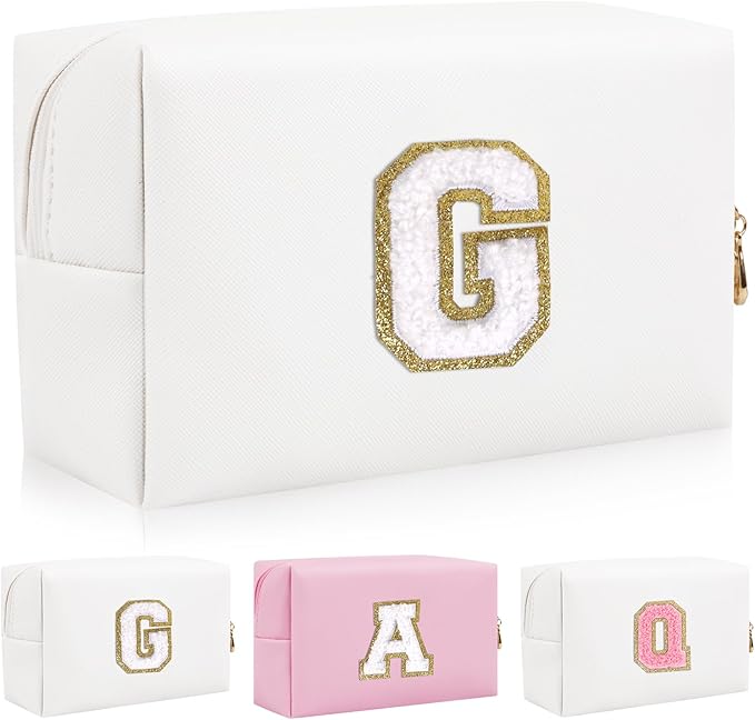 Personalized initial letter patch makeup