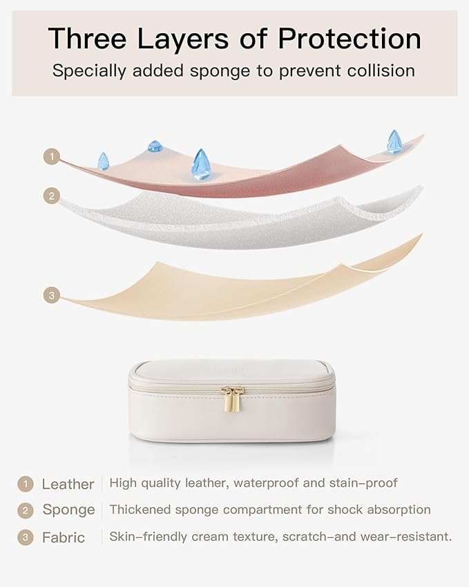 Vlando travel makeup bag,small travel