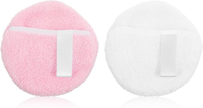 Ouligay 2pcs microfiber reusable makeup