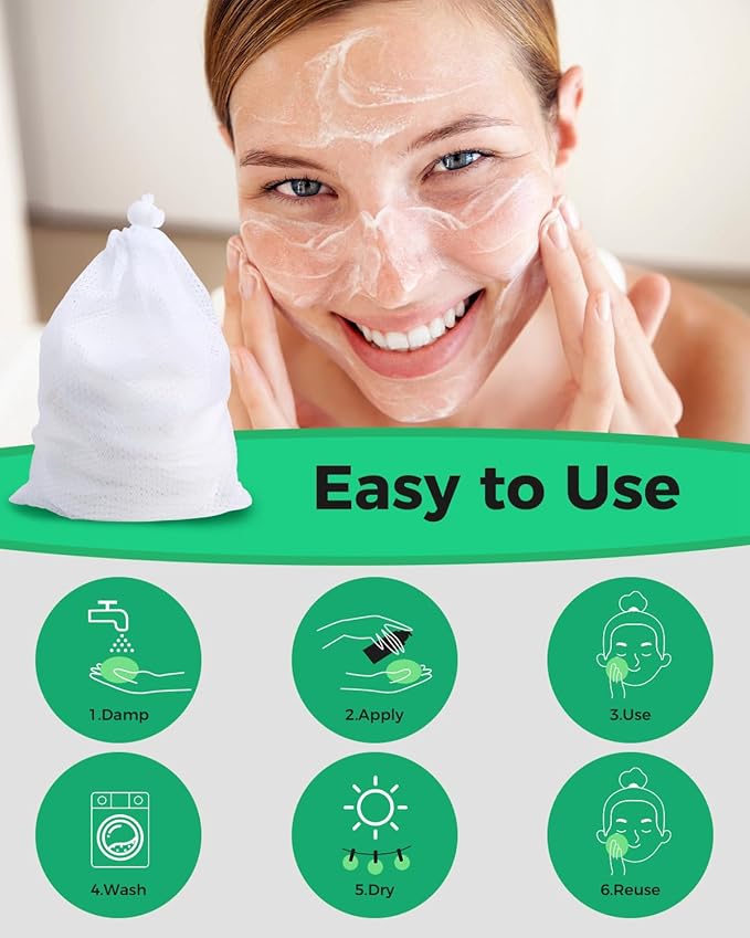 Prociv reusable makeup remover pads,