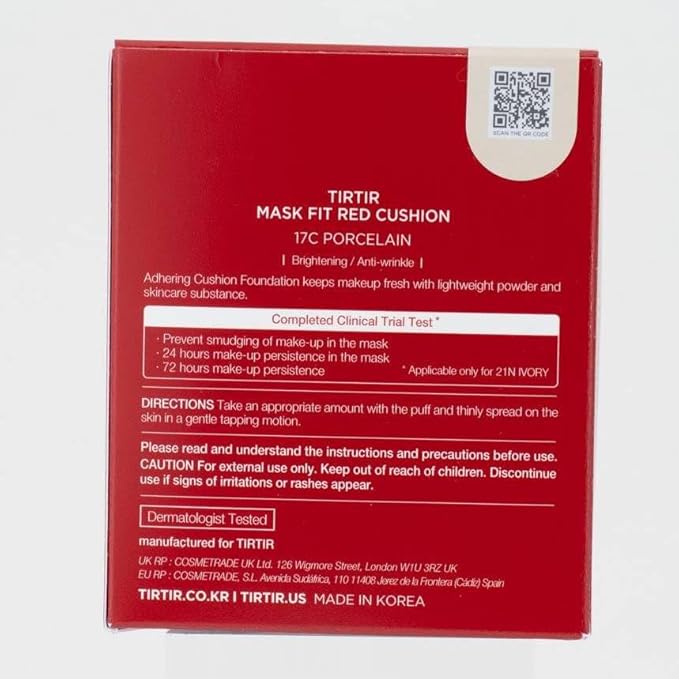 TIRTIR Mask Fit Red Cushion Foundation | Japan's of 1))