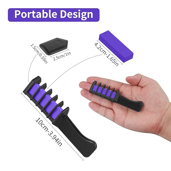 MSDADA Purple Hair Chalk for