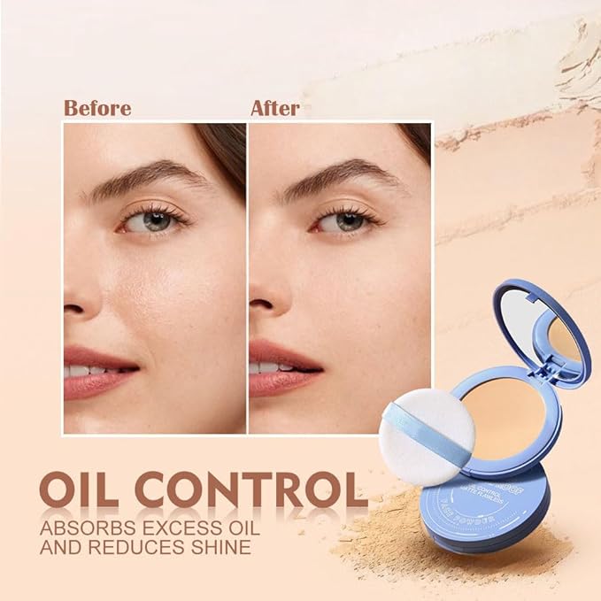 Pressed Matte Face Powder Makeup & Setting Powder N.W (01#) 10g