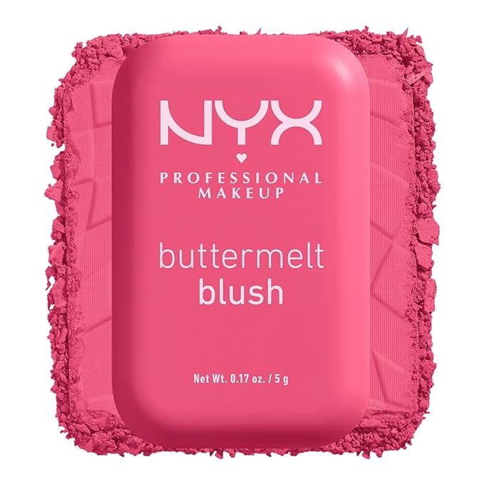 NYX PROFESSIONAL MAKEUP Buttermelt Powder Blush, Fade and Getting Butta