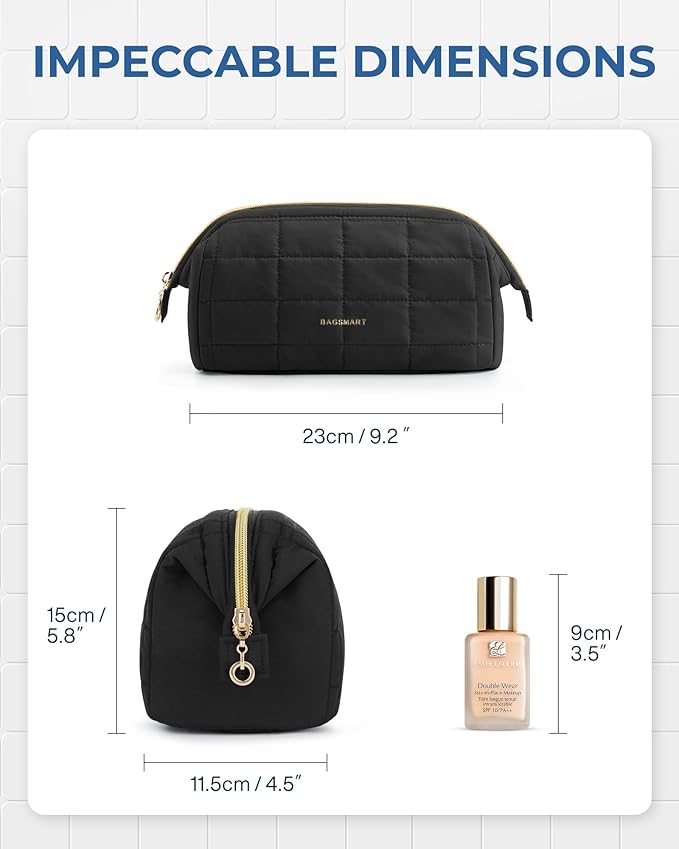 Bagsmart makeup bag travel toiletry