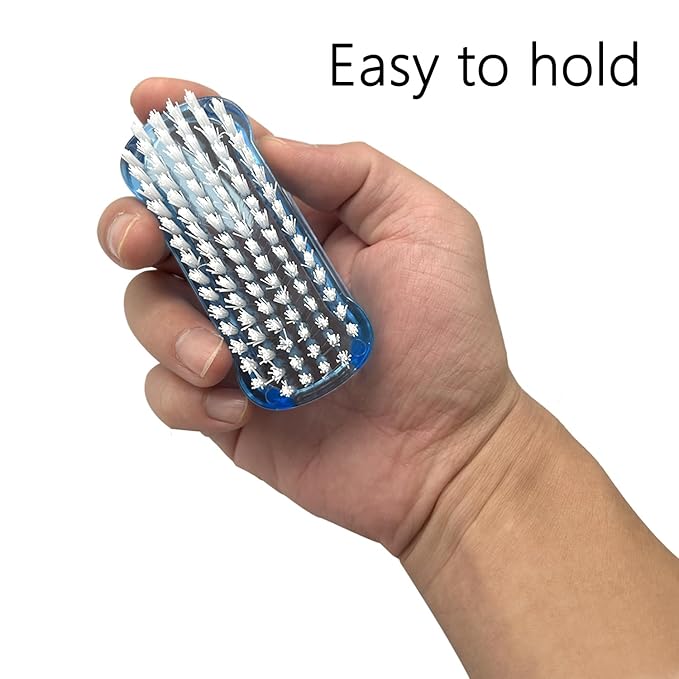 Nail brush two sided hand