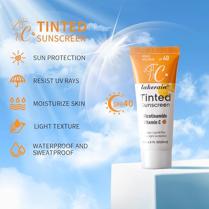 Tinted Sunscreen for Face SPF