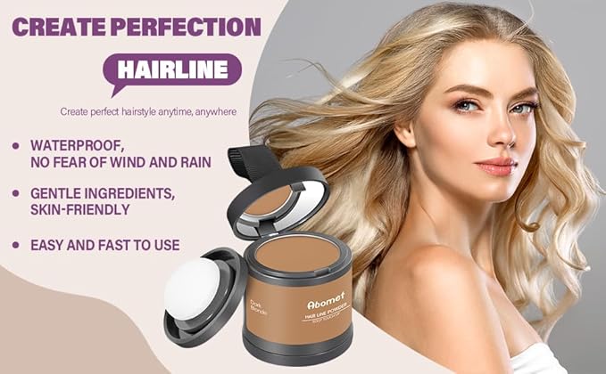 Hairline Powder Instantly Conceals Hair