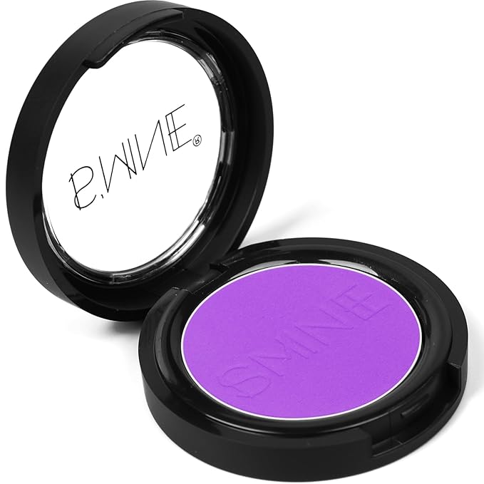IS'MINE Single Purple Matte Eyeshadow Powder Palette High Pigment, Longwear, Intense Color Best Purple Eyeshadow (0.1 Ounce)